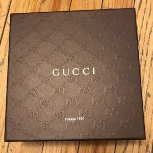 Gucci box and dust bag